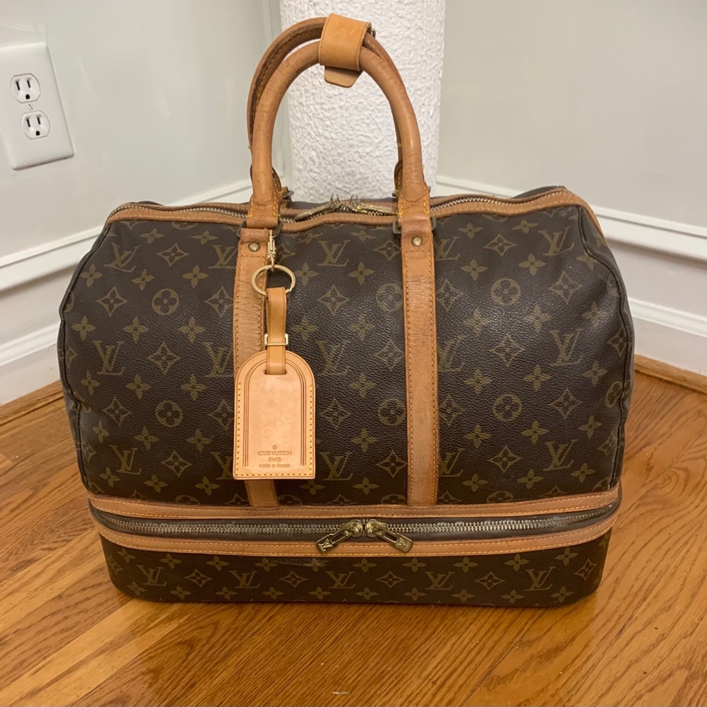 Louis Vuitton SacSports Boston Monogram Travel Bag
